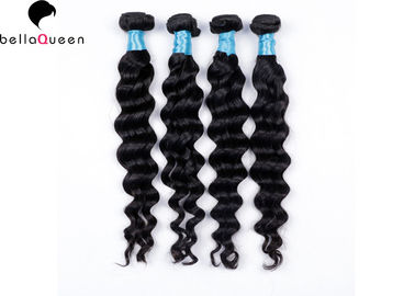 중국 처리되지 않은 급료 7A 처녀 머리 가발 4는 흑인 여성을 위한 깊은 파를 느슨하게 묶습니다 협력 업체